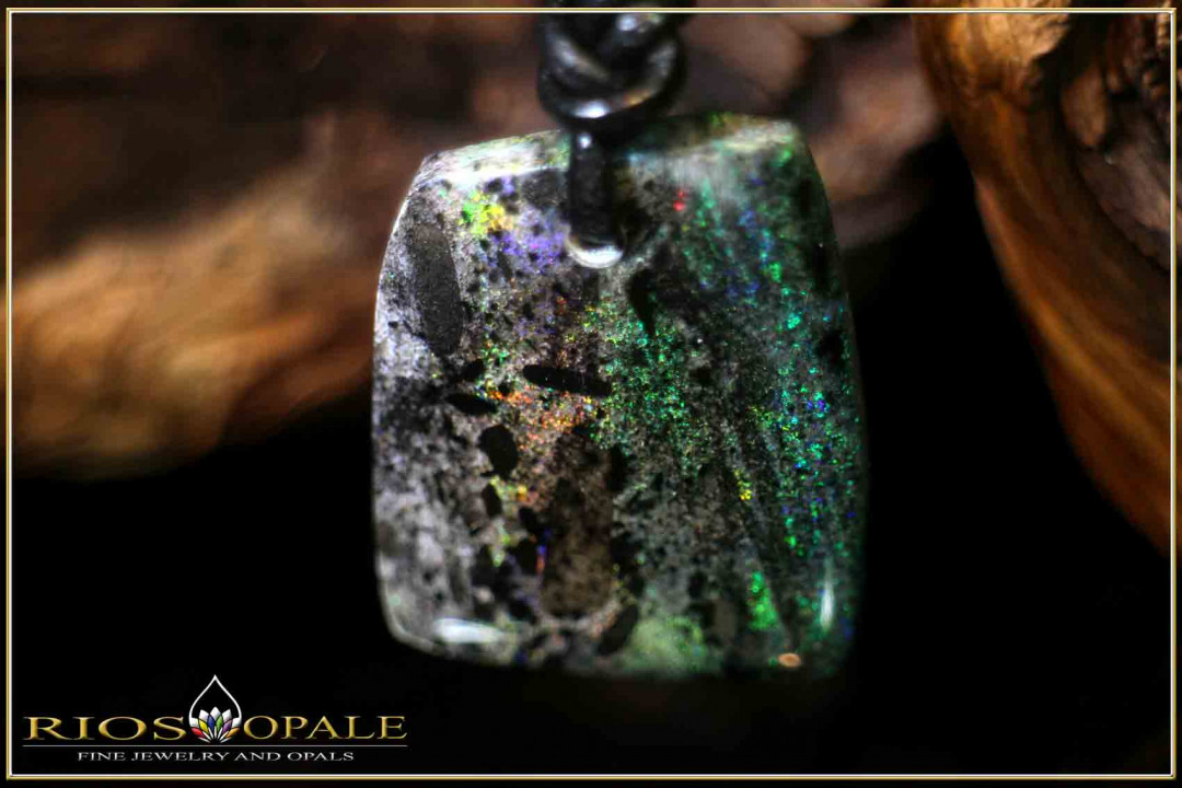 Andamooka opal pendant - 19,47ct